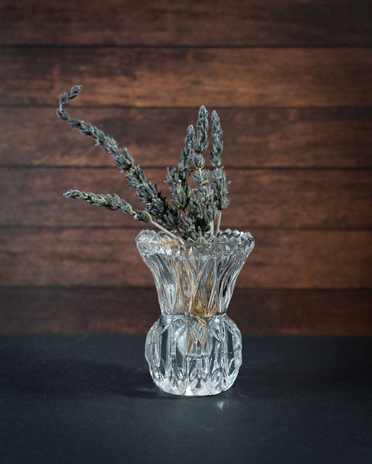 Vintage Miniature Glass Bud Vase